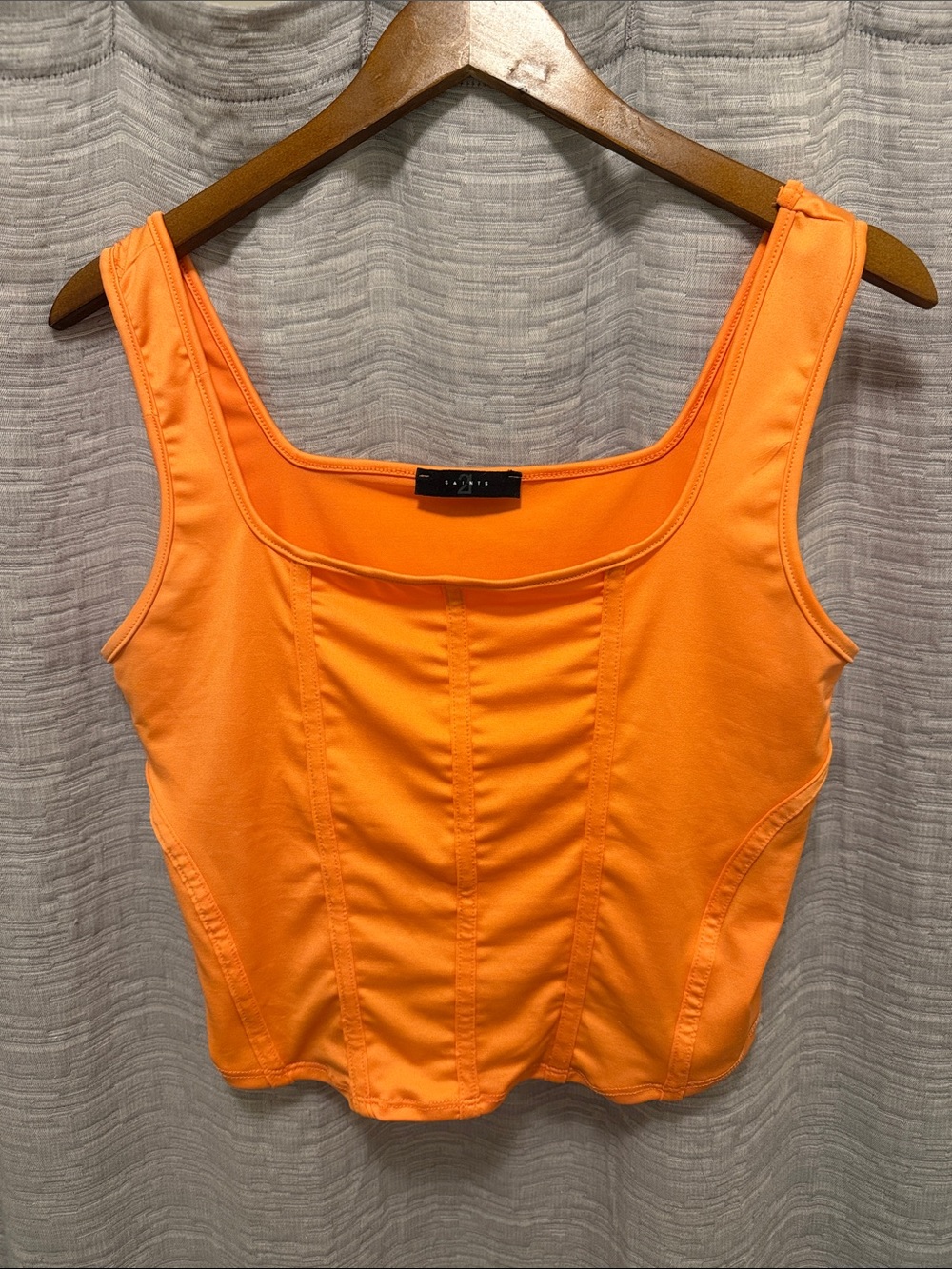 Saints Bright Orange Women's Tank Top